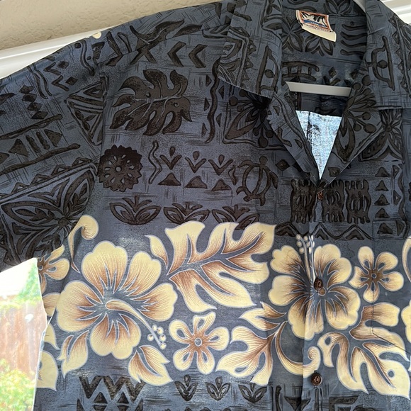 Vintage Men’s Hawaiian Togs cotton shirt size L - Picture 3 of 11
